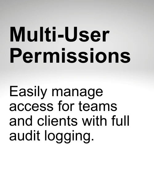 TowerGuard360 Multi-User Permissions